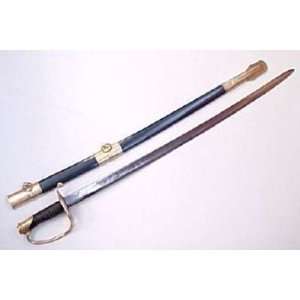  Confederate Civil War Sword   Gold/Black 