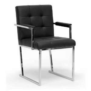   Collins Black Mid Century Modern Accent Chair: Home & Kitchen