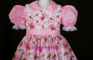 princess_trunk Beatrix Potter Peter Rabbit Pink Dress  