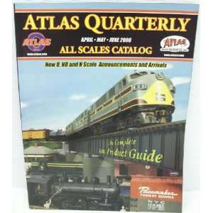   Atlas 2008 April, May, June All Scales Product Catalog Toys & Games