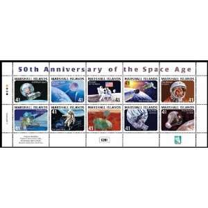  Marshall Islands Mint Stamp, 50th Anniversary of the Space 