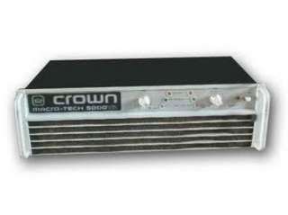 Crown Macro Tech MA 5000VZ Professional Power Amplifier Authorized 