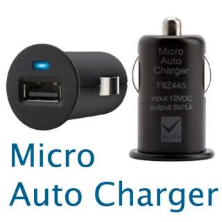 Micro Auto/Car Charger+USB Cable for BlackBerry Bold 9788 9900 9930 