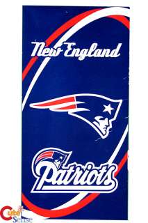 NFL New England Patriots Beach, Bath Towel 30x60 Cotton  