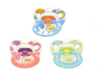 Nuk Trendline Dots Orthodontic Silicone Pacifiers  6+M 885131628145 