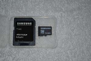 Samsung 16GB 16 GB MicroSD Class 10 Memory Card GALAXY S2 with SD 
