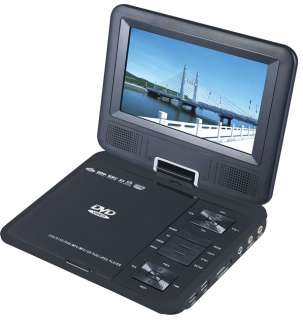   Player with TV, DIVX, USB, Card Reader Radio Games, Swivel LCD  