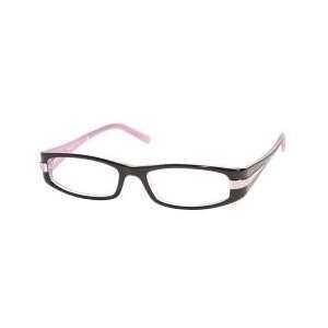 New PRADA VPR 18I VPR18I Black 0BL 1O1 Optical Frame Eyeglasses 52 17 