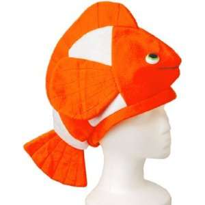 18 Stuffed Plush Nemo Clown Fish Hat Costume Party Cap  