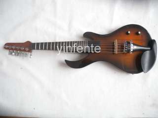 New 6 string 4/4 Electric Violin guitar shape frets violin #4  