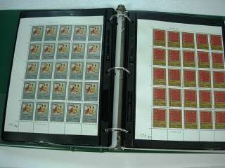 CHINA, ISRAEL, 100S of MINT NH Stamps in Stockpages, many Multiples 