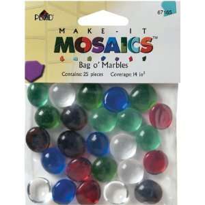  Make it Mosaics Marbles 3/4 Dark 25/Pkg Arts, Crafts 