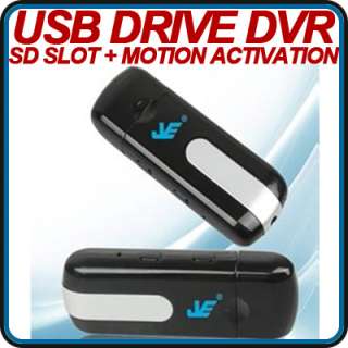 USB DRIVE DVR Hidden Spy Camera Video Cam Motion  