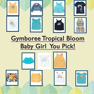   Tropical Bloom Baby Girl *NWT* You Pick! 6 12 18 24 2T 3 4 5T  