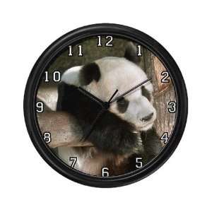  Panda Bear Humor Wall Clock by 