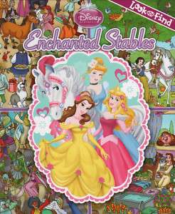 Enchanted Stables Look & Find NEW Disney PRINCESS Horse  