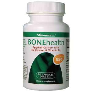 Membrell Bone Health Eggshell Calcium with Magnesium & Vitamin D3, 90 