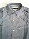 NEW FIVE FOUR SHORT SLEEVE MILITARY STYLE SPORT SHIRT $92 M