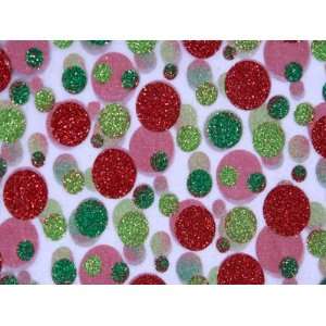 Holiday Decor Fabrics 28 inch 108 Inches, Mixed Dots