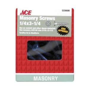  Bx/1lb x 2 Ace Masonry Screws (19111ACE)