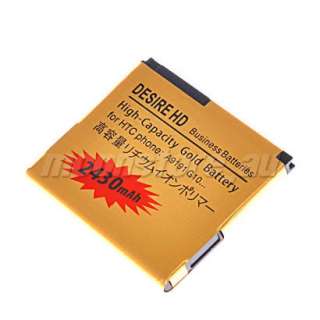   2430MAH HIGH CAPACITY REPLACEMENT BATTERY FOR HTC DESIRE HD G10  