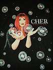 Cher   NEW Believe Bubbles LONG SLEEVE Shirt   Large $22.00 SALE 