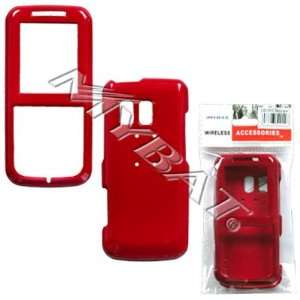  SAMSUNG MESSAGER MESSENGER R450 RED SOLID HARD CASE COVER 