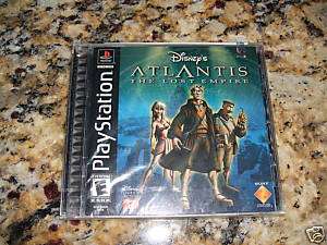   ATLANTIS THE LOST EMPIRE PS1 PS 1 NEW & SEALED 711719463627  