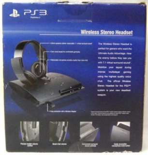 Sony PlayStation 3 PS3 Replacement Wireless Stereo Headset  