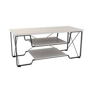   TV STAND BLACK/WHITE (Stands Mounts & Furniture / TV Stands