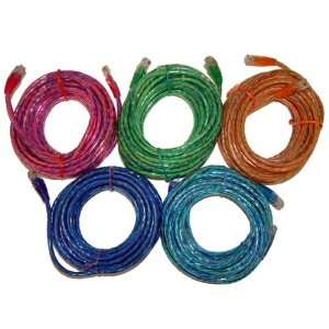  Hawking Technology PN425 25 Cat 5 Ethernet Cables (5 Pack 