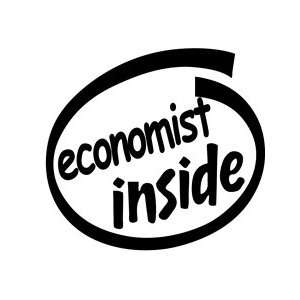  Economist Inside Vinyl Graphic Sticker Decal: Home 