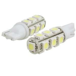   13 5050 SMD LED White Light Wedge Bulbs for Car Vehicle: Automotive