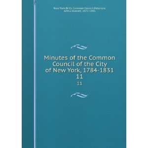  Minutes of the Common Council of the City of New York 