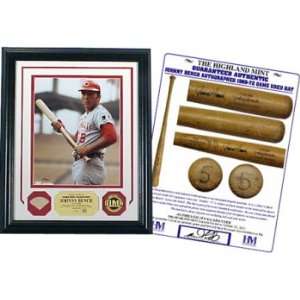  Johnny Bench Game Used Bat Photo Mint