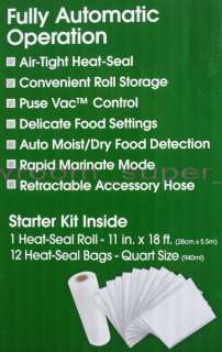   Vacuum Sealer Kit Food Saver Smart Sealing System Starter Kit  
