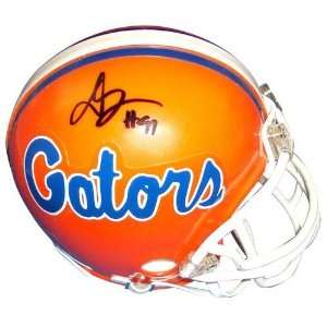 Florida Gators Derrick Harvey Autographed Florida Gators Mini Helmet 