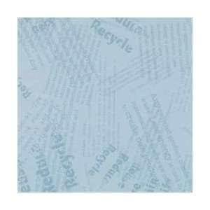   100% Cotton D/R Tnt Words/Blue 8 Repeat:  Kitchen & Dining