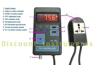 Digital pH CO2 Controller Meter Aquarium Fish Tank 110V or 220V  