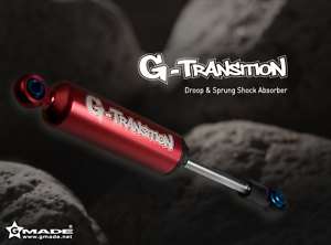 Transition Shock Red 90mm for CR01 Losi Comp Crawler  