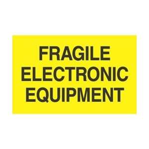  Fragile Shipping Labels   Fragile Electronic Equipment 