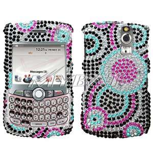  Blackberry 8300 8310 8330 Bubble Diamante Protector Cover 