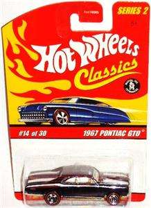 HOTWHEELS Classics Series 2 Black 67 Pontiac GTO 14/30  