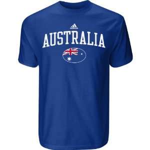  Adidas Australian Flag T Shirt