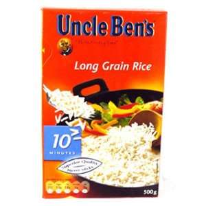 Uncle Bens Long Grain Rice 500g:  Grocery & Gourmet Food