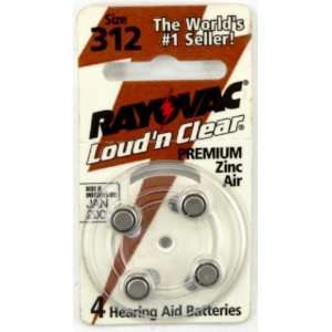   Rayovac Premium Zinc Air Hearing Aid Batteries