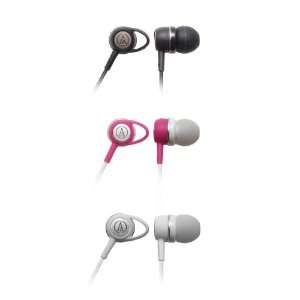  Audio Technica ATH CK52W In ear Headphones with 10.7mm 