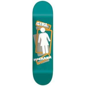 Girl Rick McCrank Scrambled OG Skateboard Deck   7.81 x 31.3  