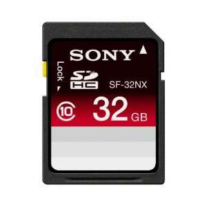  Sony Media SF32NX/TQM 32GB SDHC Class 10 Memory Card 