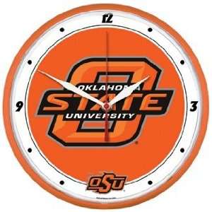  NCAA Oklahoma State Cowboys Team Logo Wall Clock: Sports 